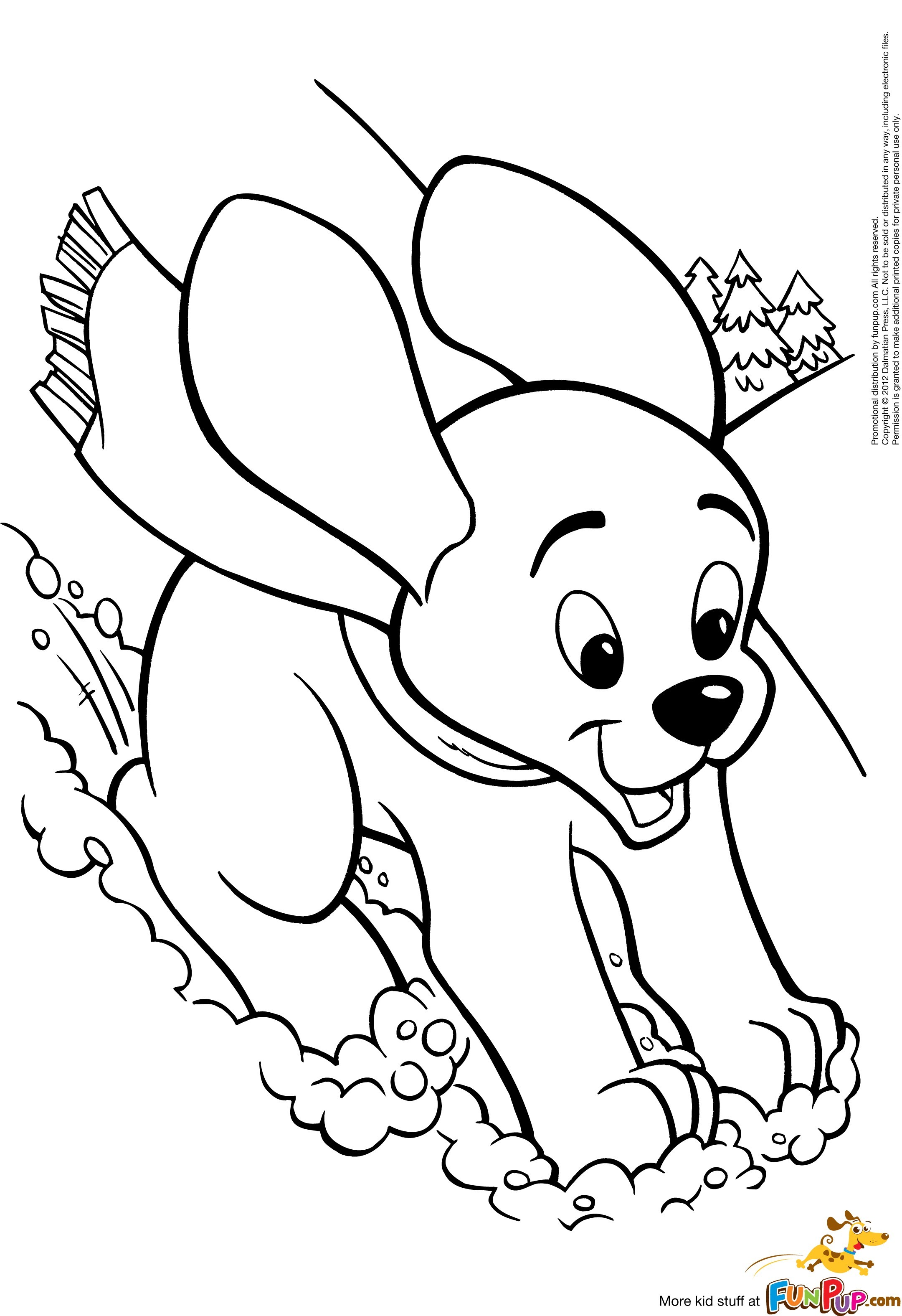 Dog Coloring Pictures 71