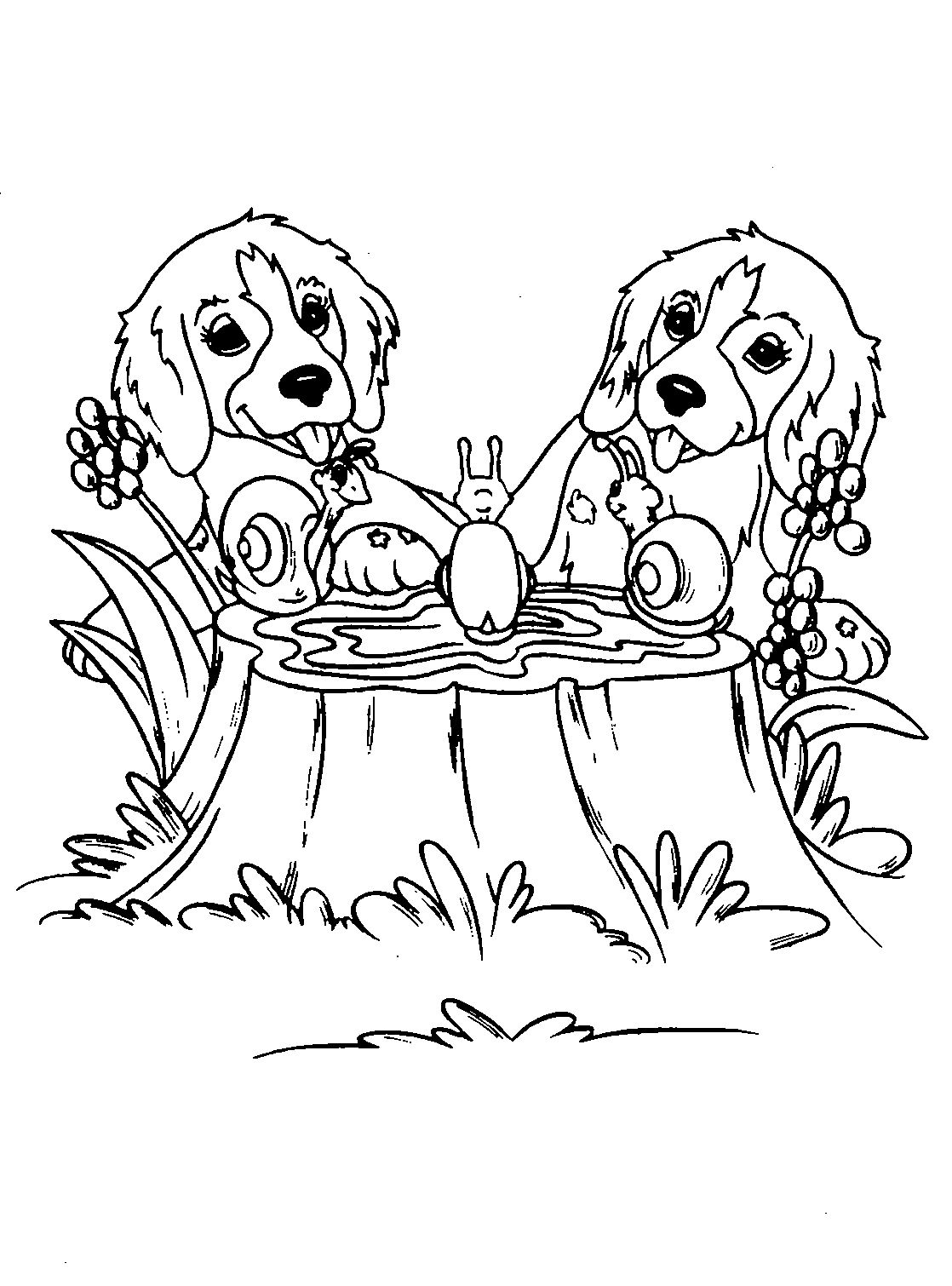 Dog Coloring Pictures 77