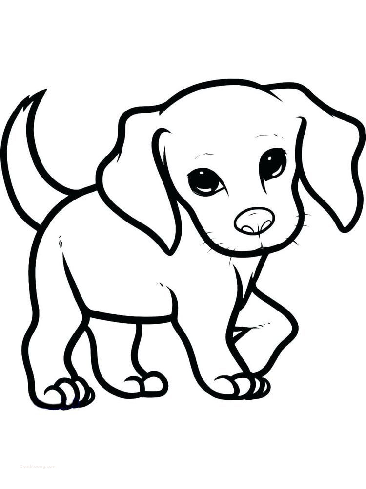 Dog Coloring Pictures 8