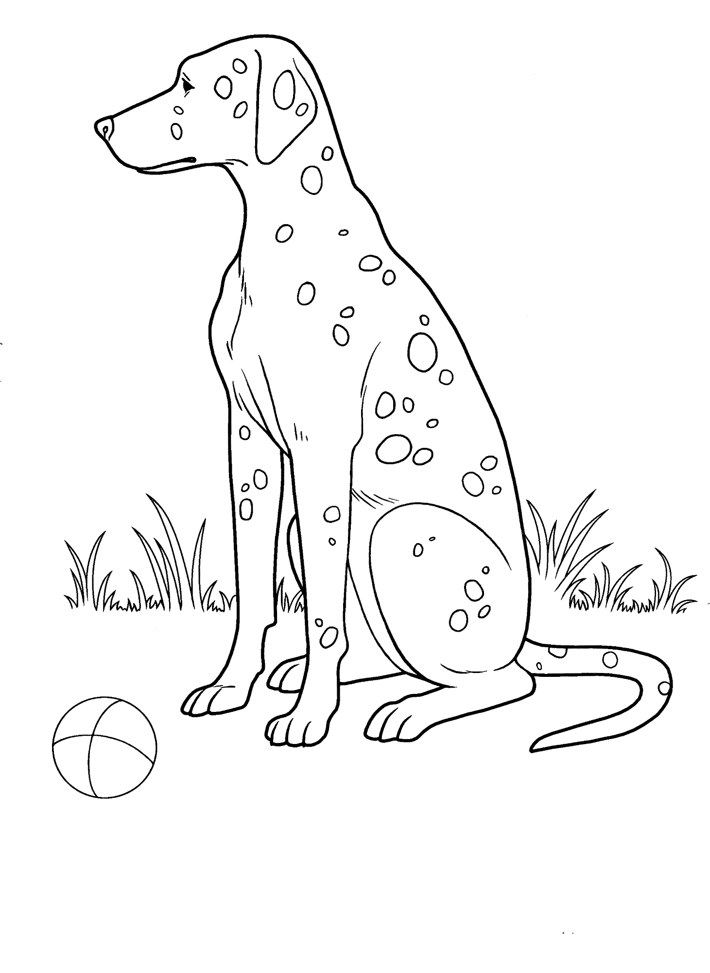 Dog Coloring Pictures 80