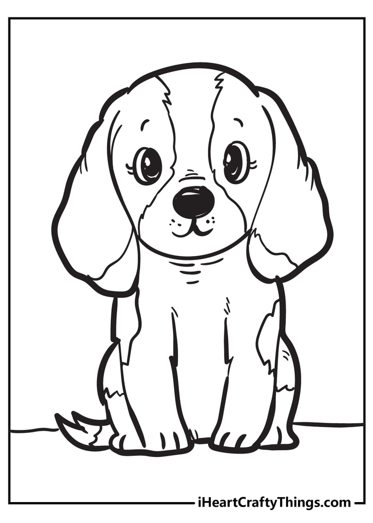 Dog Coloring Pictures 91