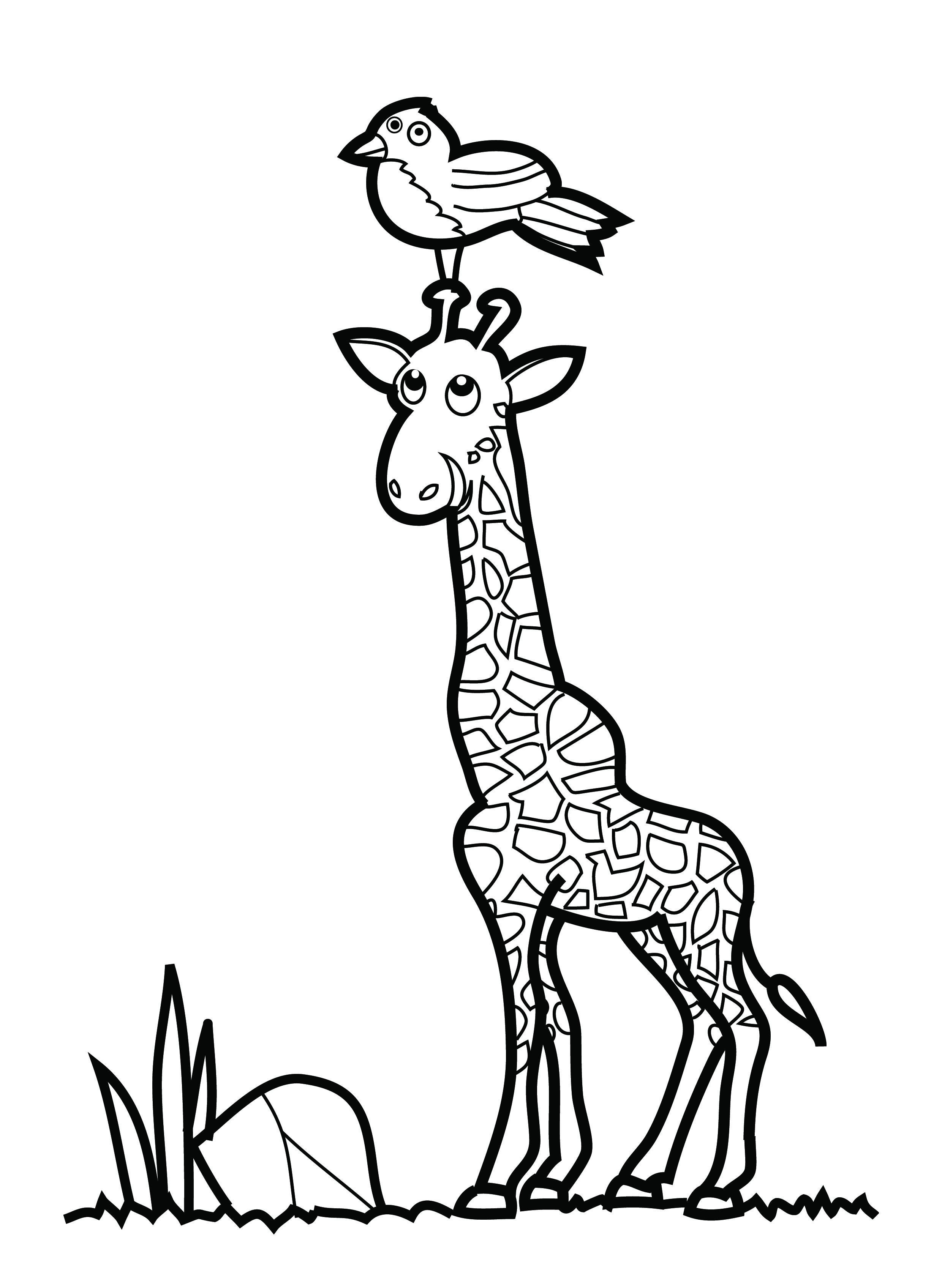 Giraffe Coloring Sheet 46