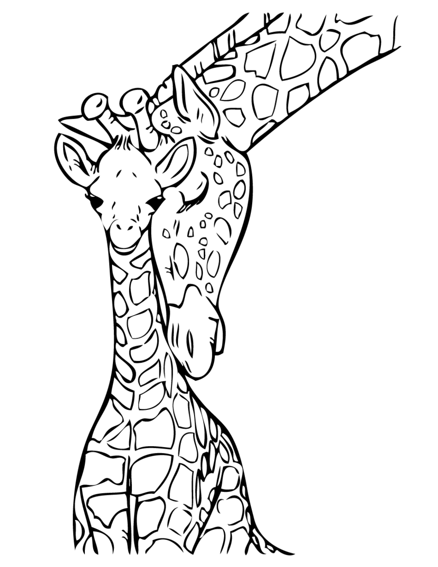 Giraffe Coloring Sheet 78