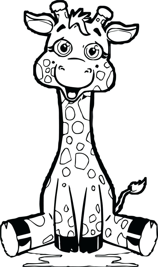 Giraffe Coloring Sheet 96