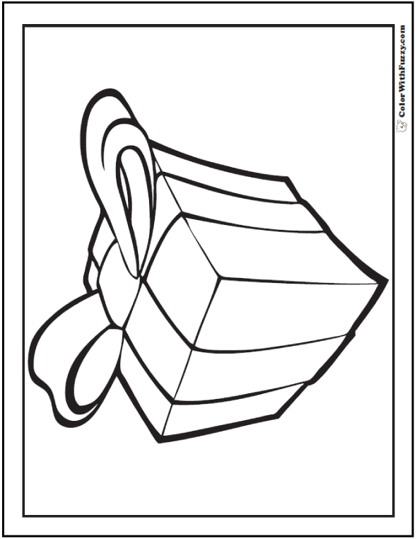 Present Coloring Pages 22