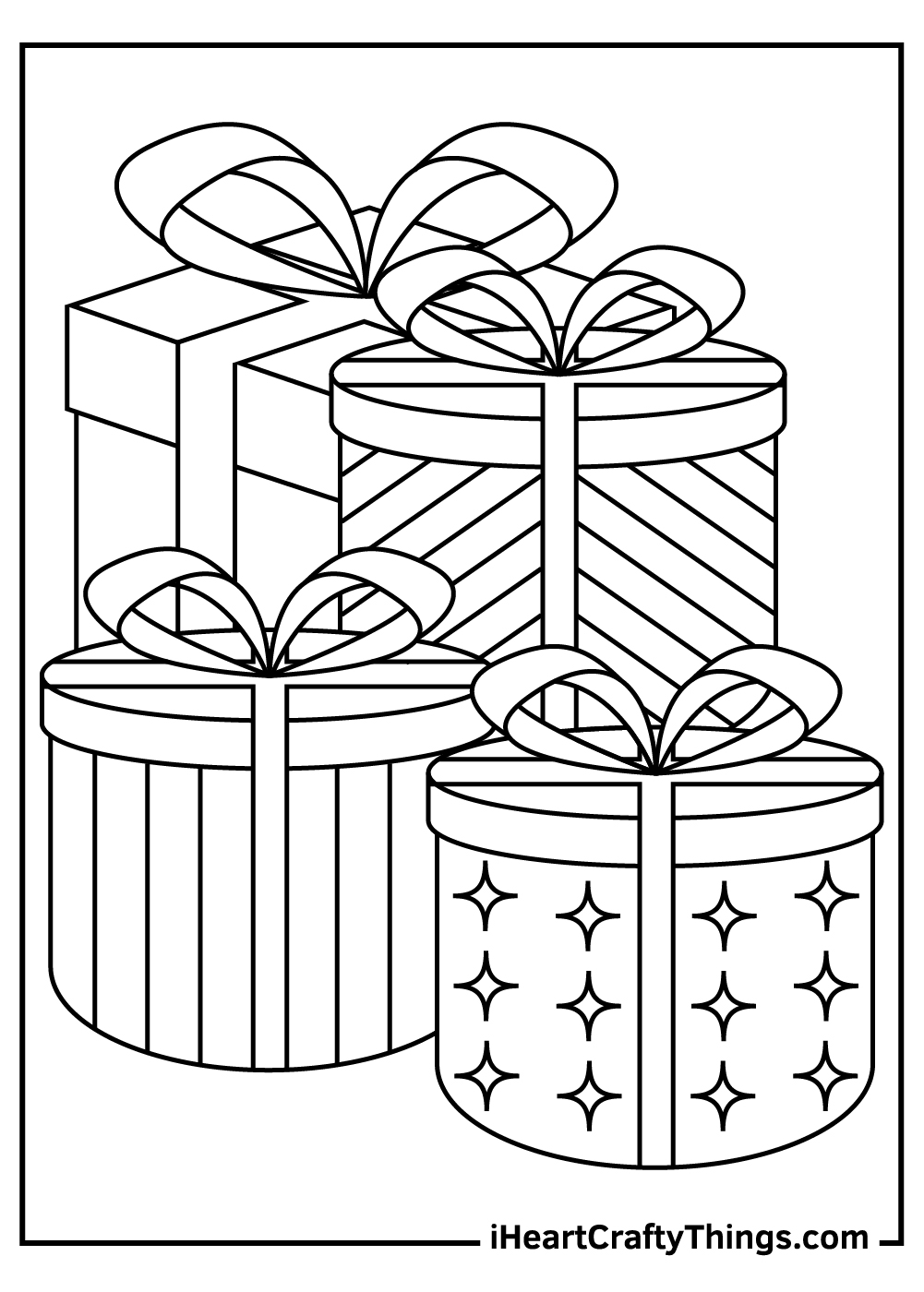 Present Coloring Pages 24