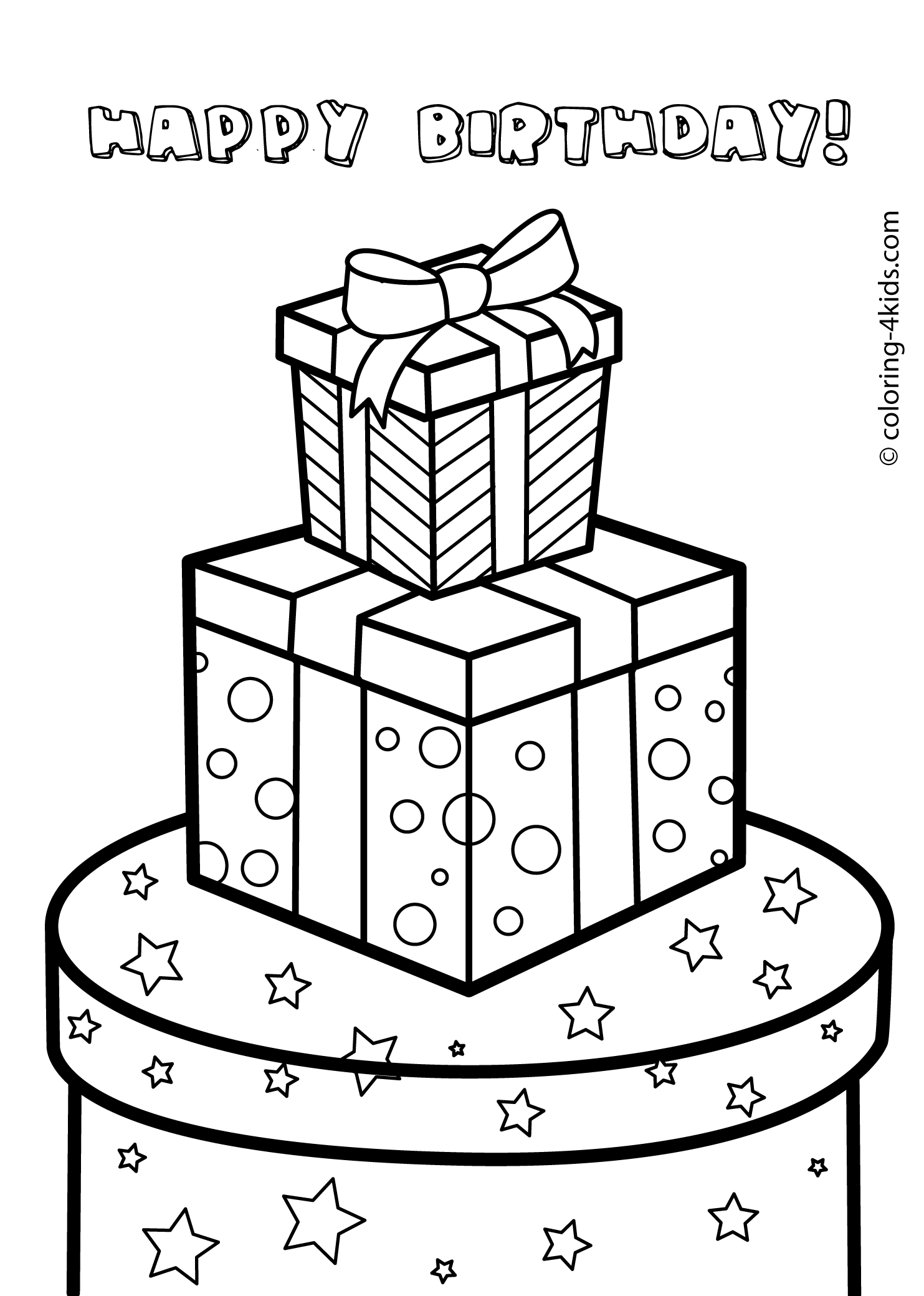 Present Coloring Pages 25