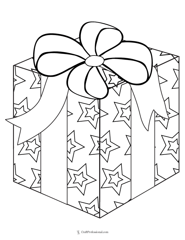 Present Coloring Pages 28