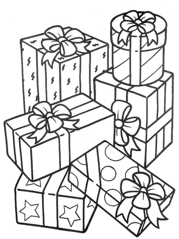 Present Coloring Pages 74