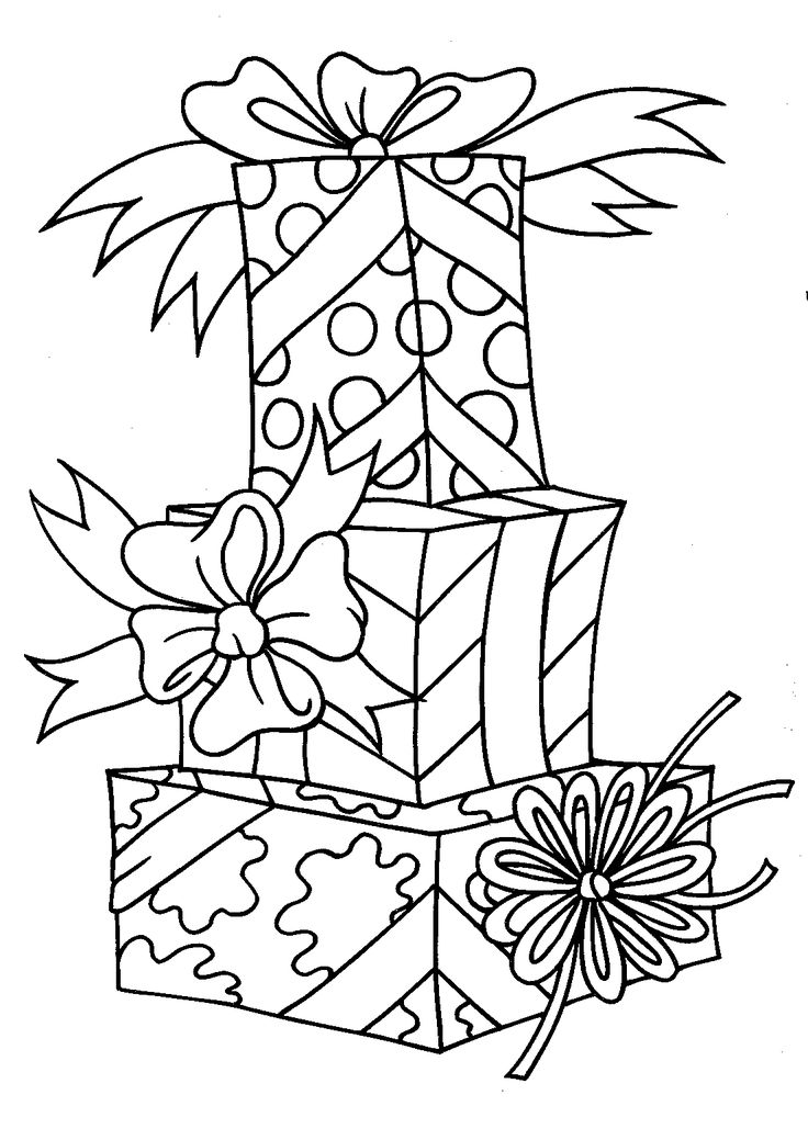 Present Coloring Pages 85