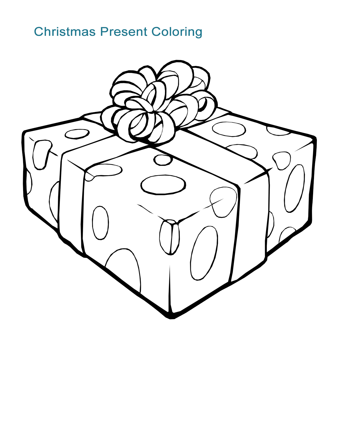 Present Coloring Pages 87