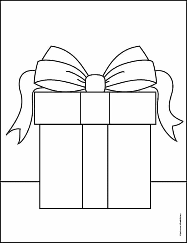 Present Coloring Pages 89