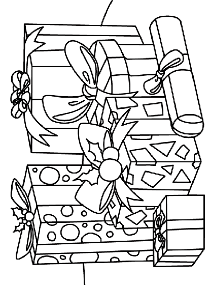 Present Coloring Pages 93