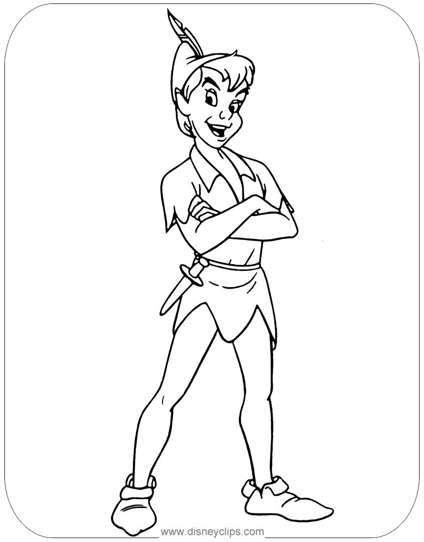 25 Peter Pan Coloring Pages 33