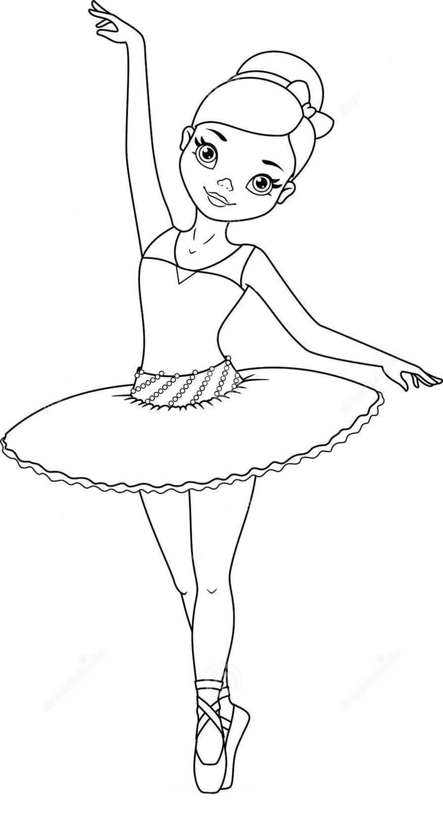 30 Coloring Pages For Ballet 11