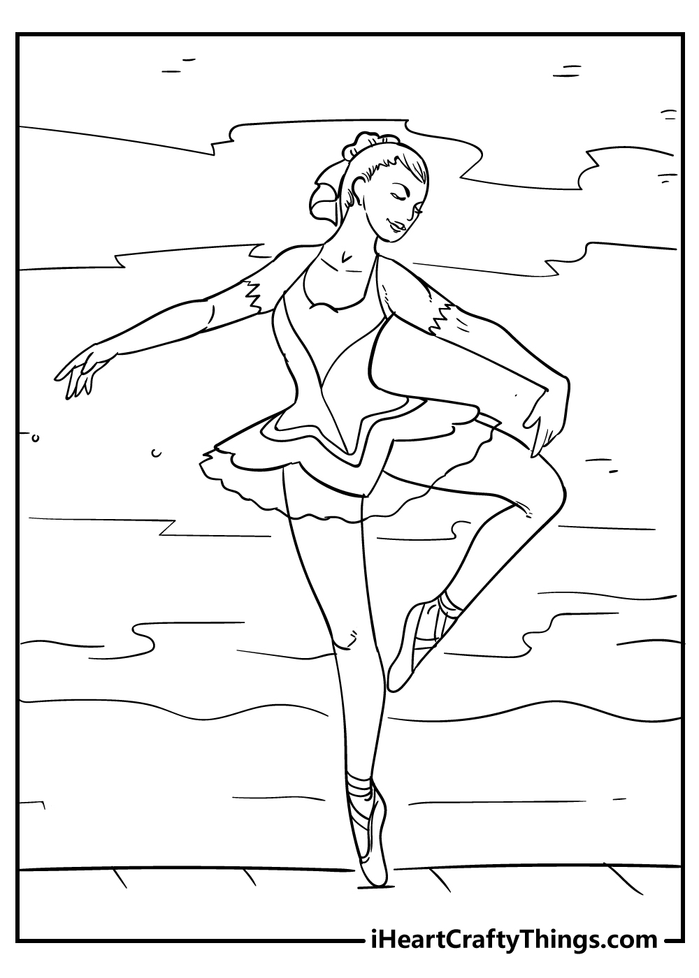 30 Coloring Pages For Ballet 12