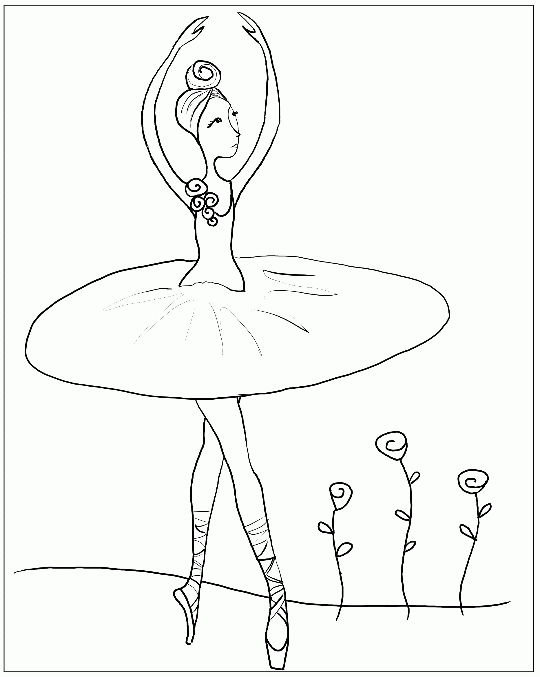 30 Coloring Pages For Ballet 14