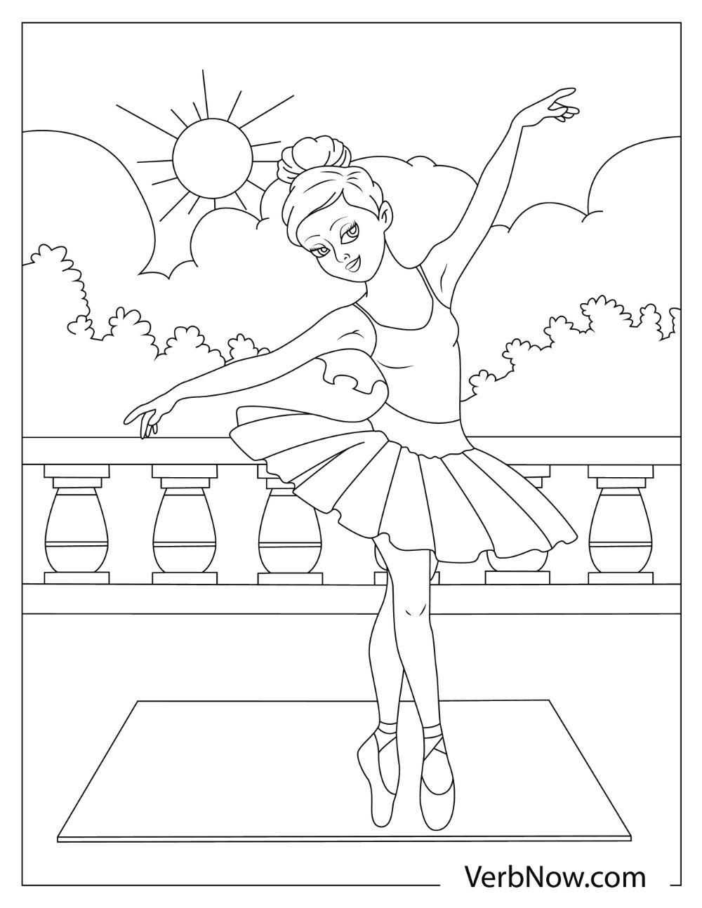 30 Coloring Pages For Ballet 15