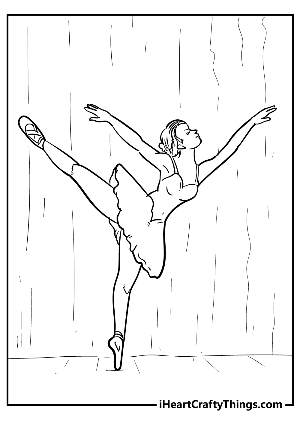 30 Coloring Pages For Ballet 2