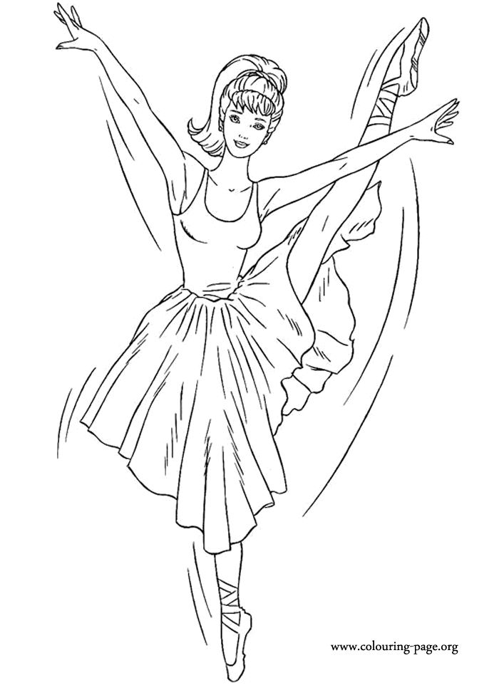 30 Coloring Pages For Ballet 26