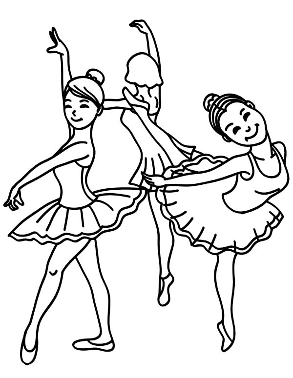 30 Coloring Pages For Ballet 27