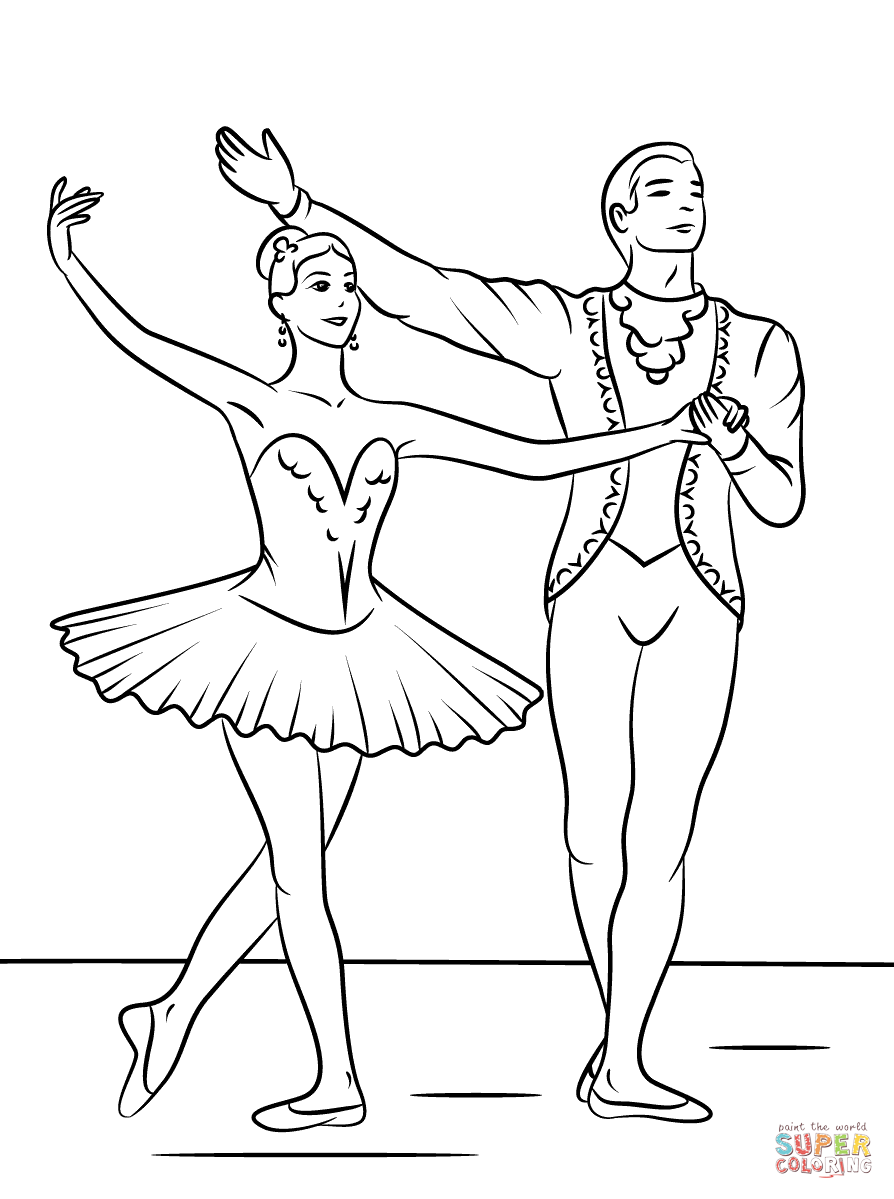 30 Coloring Pages For Ballet 28