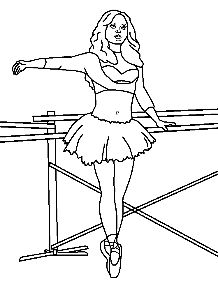 30 Coloring Pages For Ballet 3