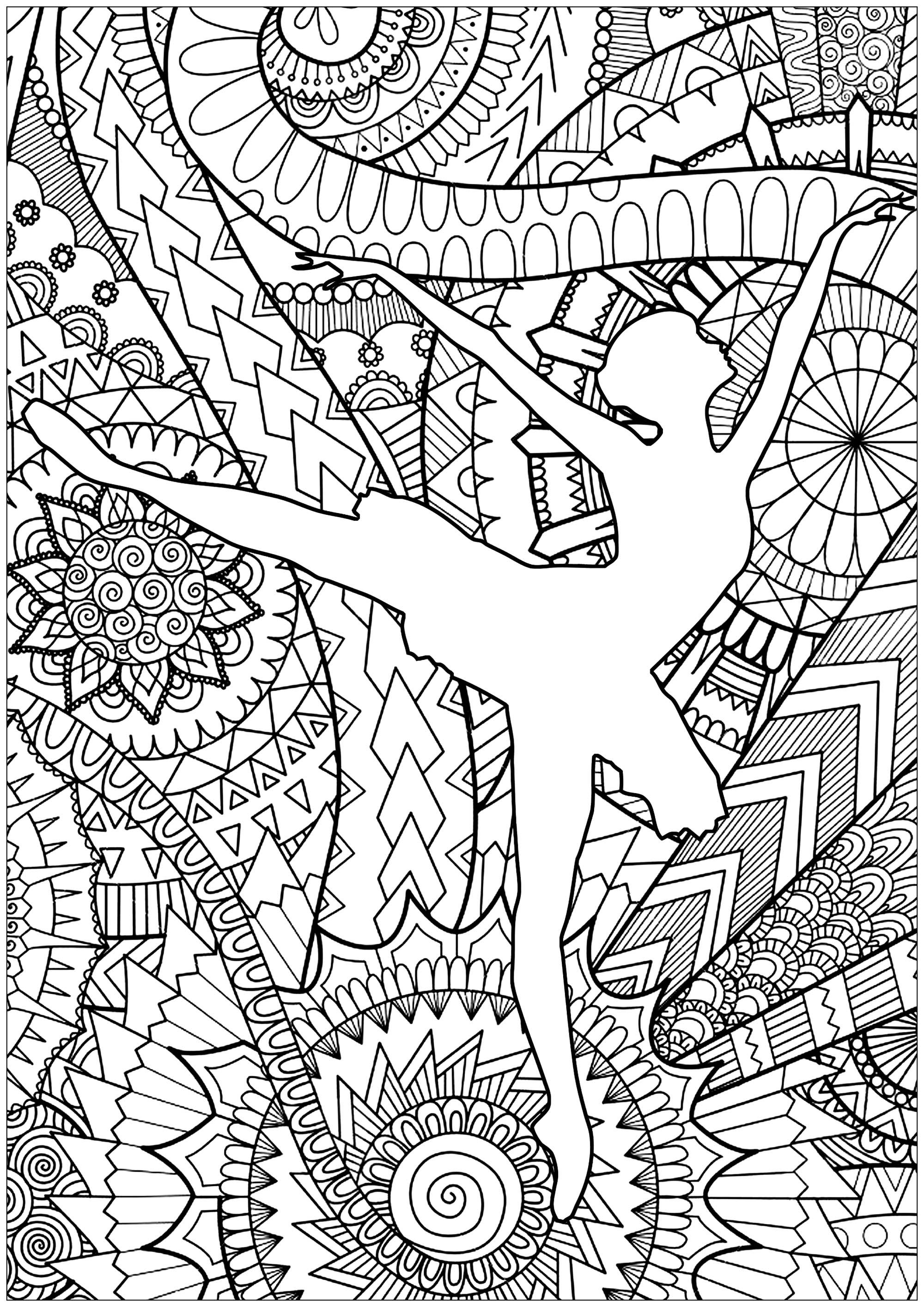 30 Coloring Pages For Ballet 4