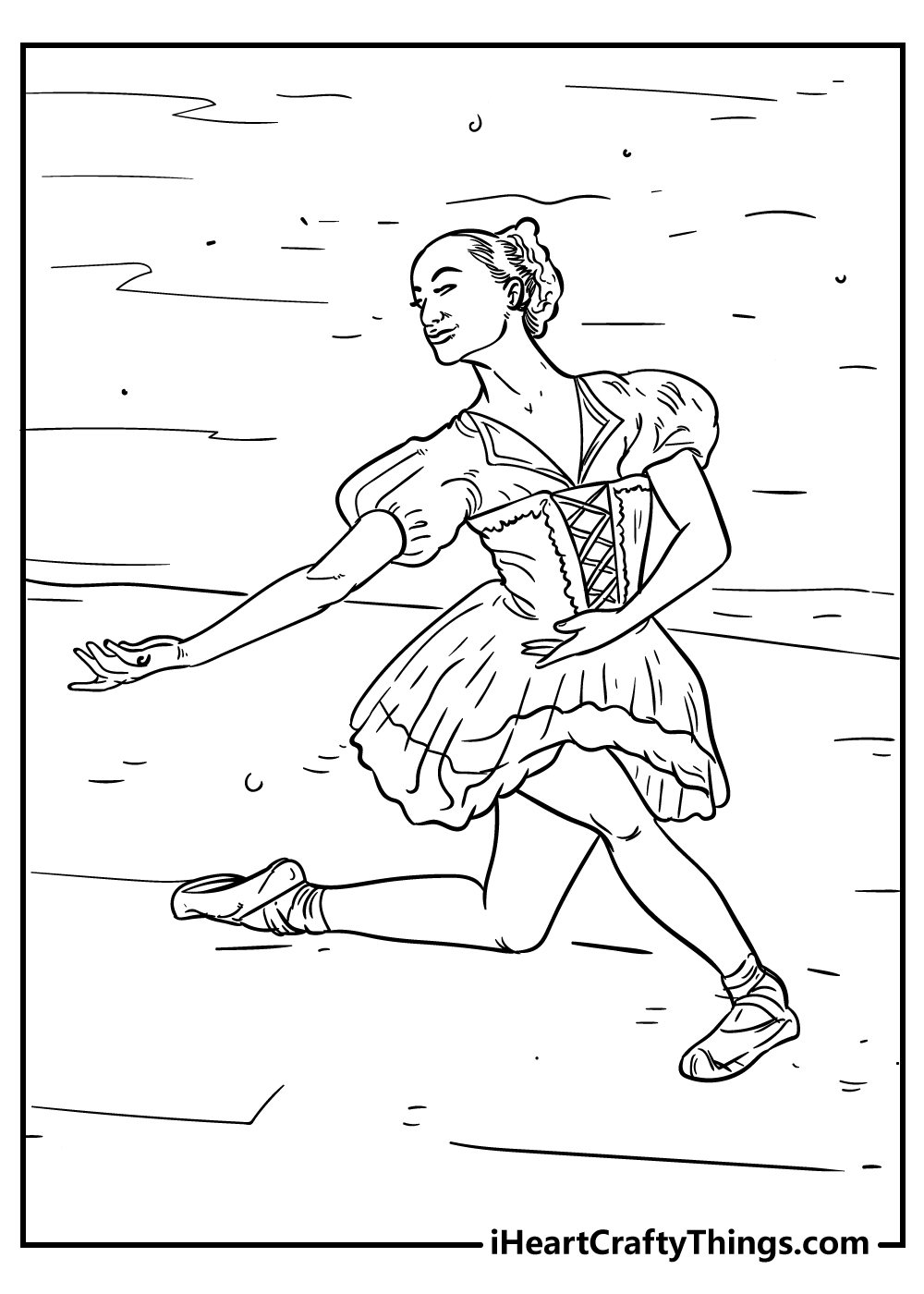 30 Coloring Pages For Ballet 8