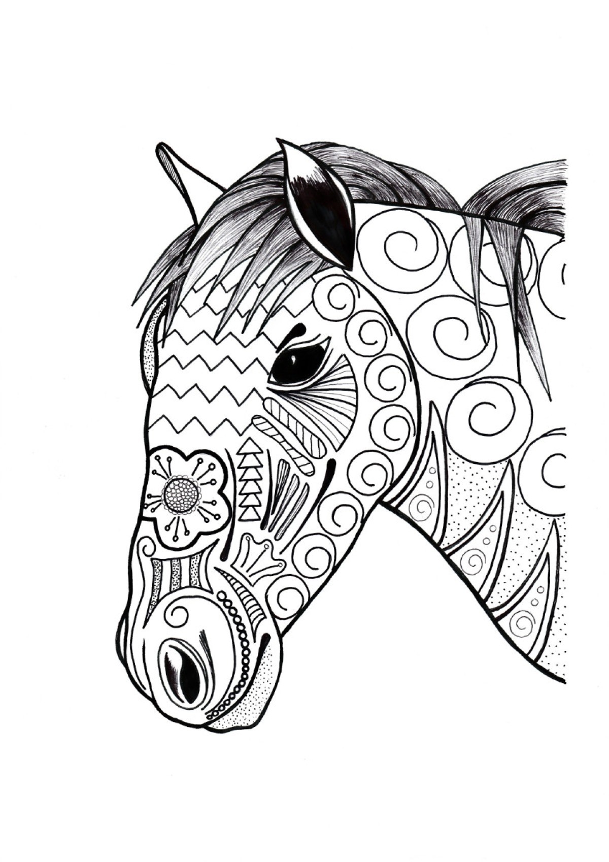 35 Free Horse Coloring Pages 20