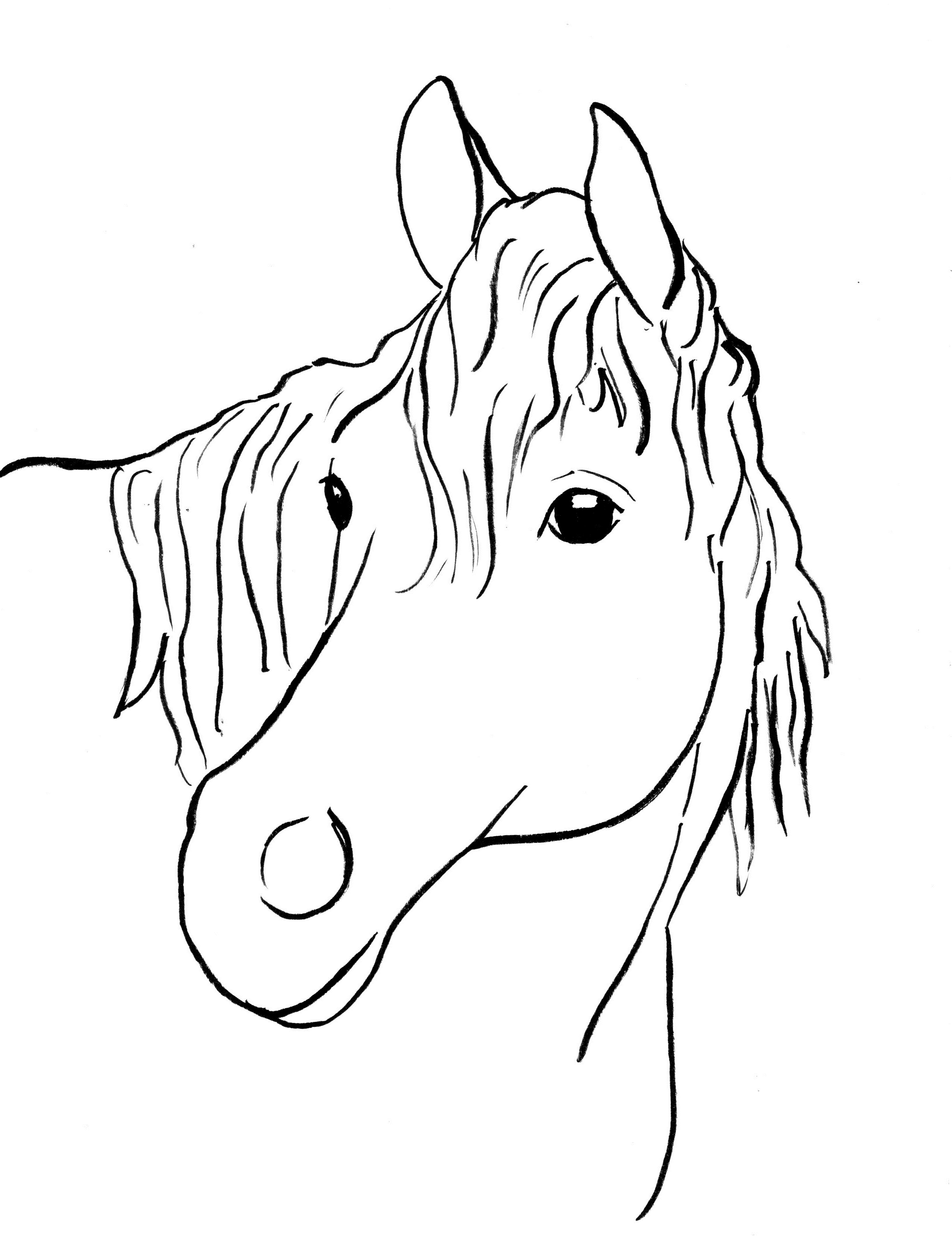 35 Free Horse Coloring Pages 23