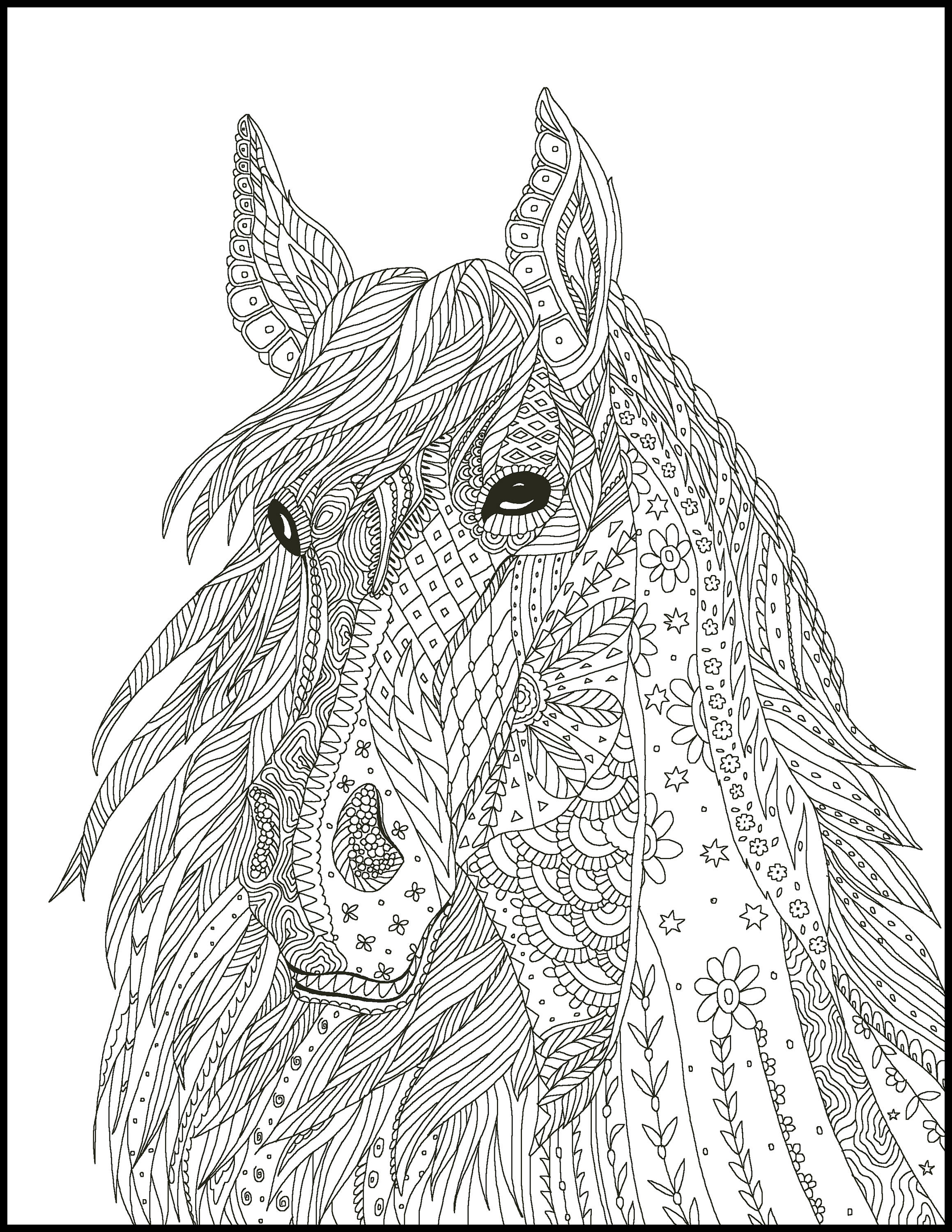 35 Free Horse Coloring Pages 5