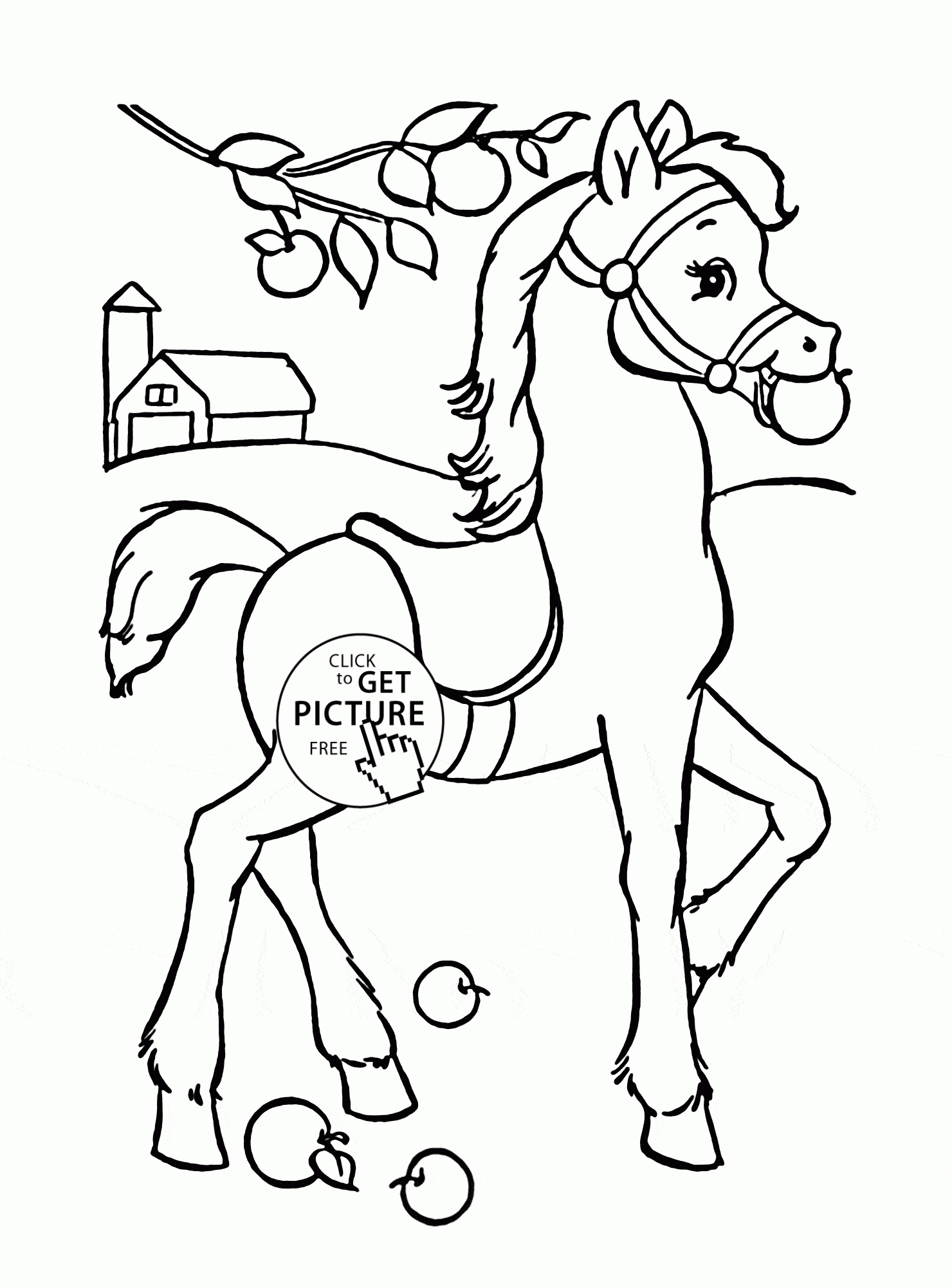 35 Free Horse Coloring Pages 57