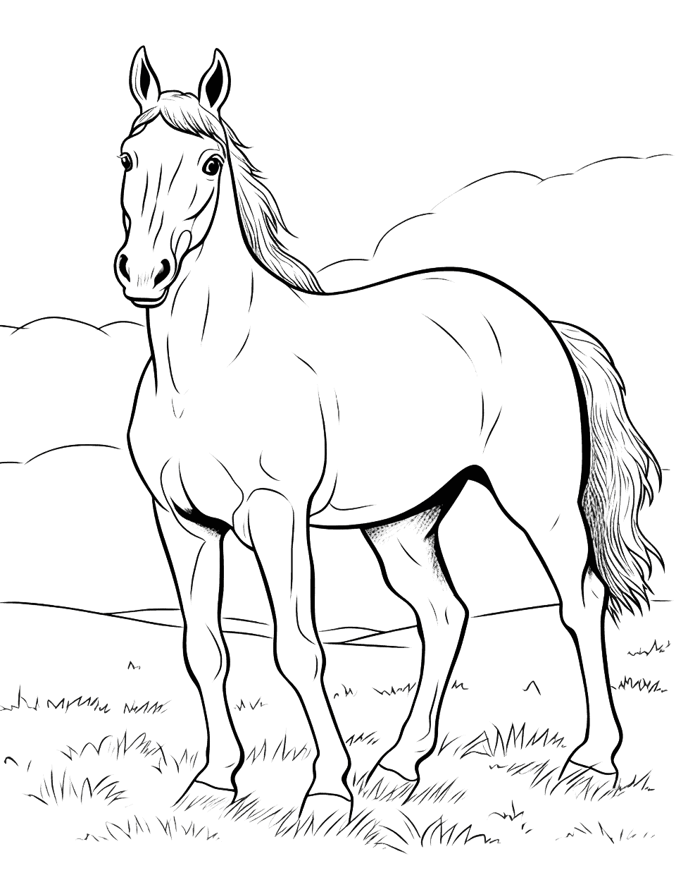 35 Free Horse Coloring Pages 58