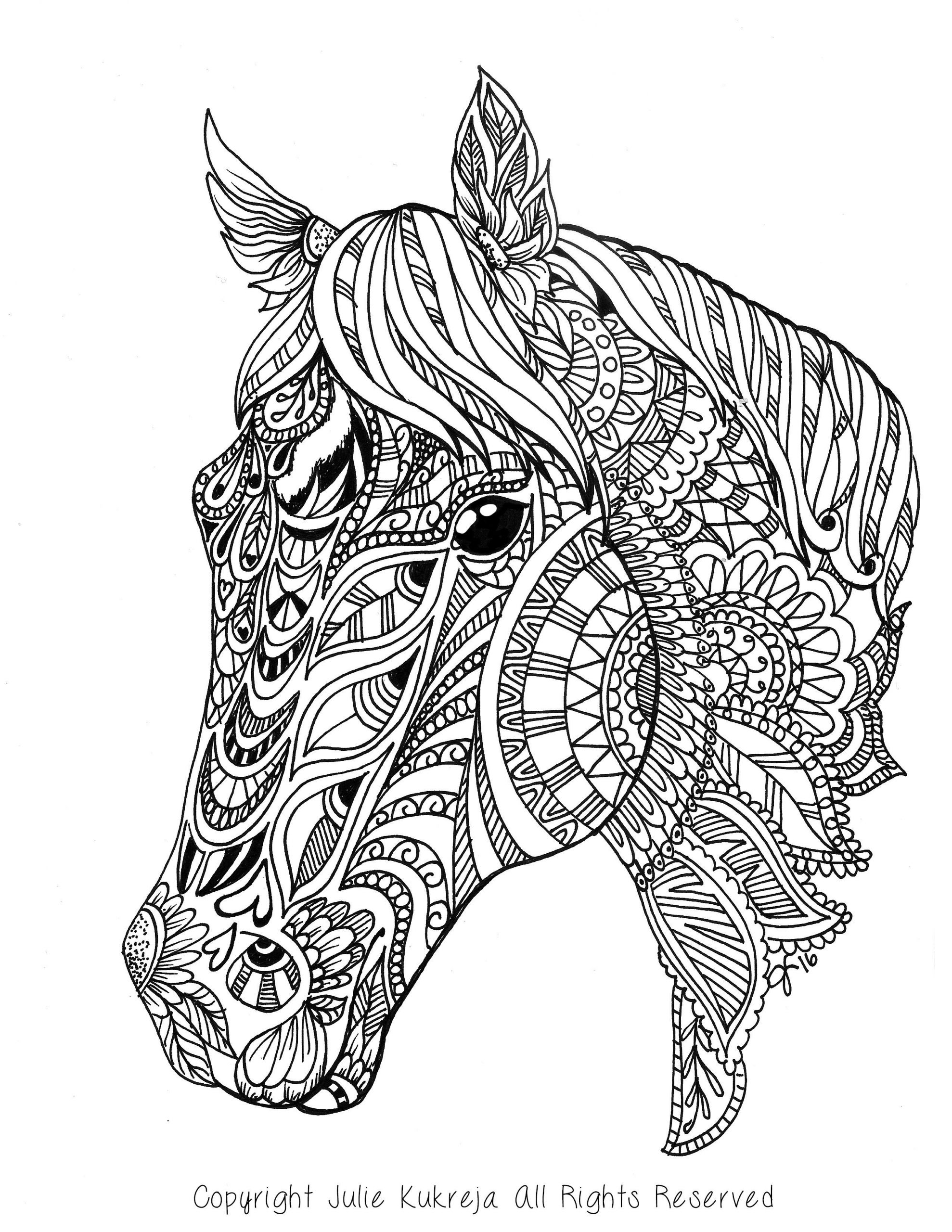 35 Free Horse Coloring Pages 66