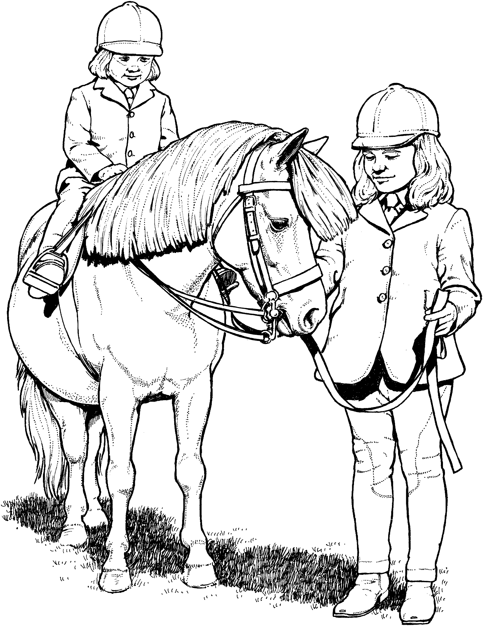 35 Free Horse Coloring Pages 9