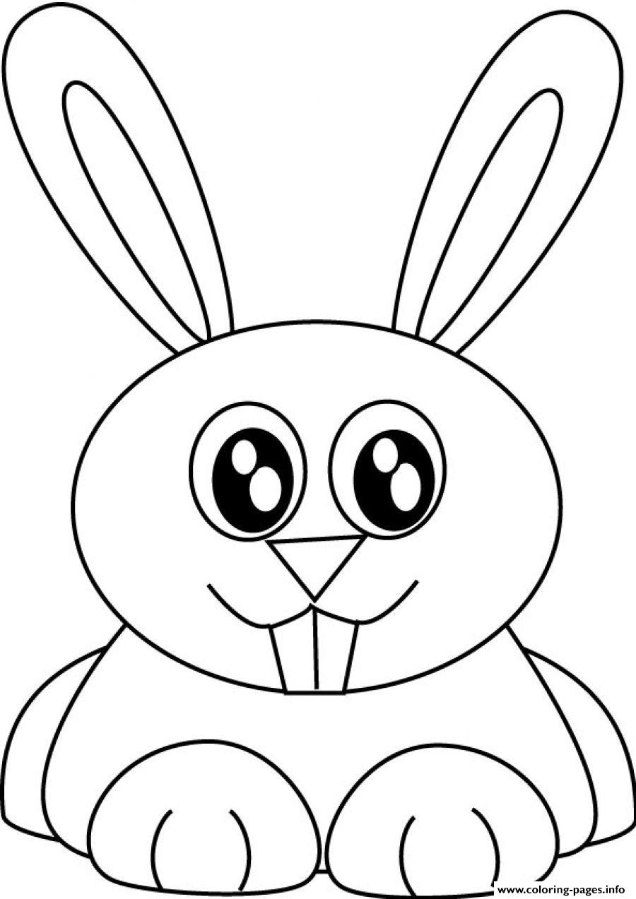 45 Cute Bunny Coloring Pages 5