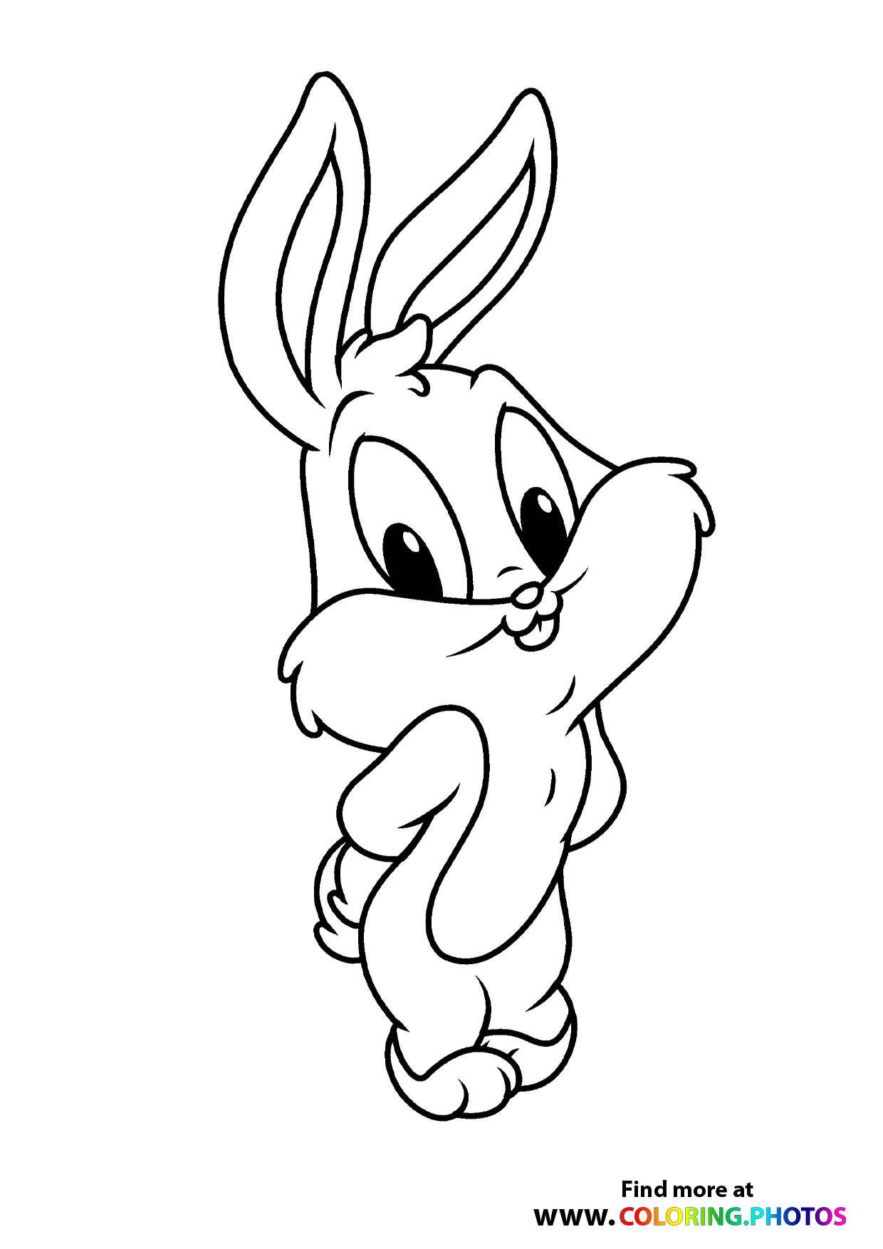 45 Cute Bunny Coloring Pages 52