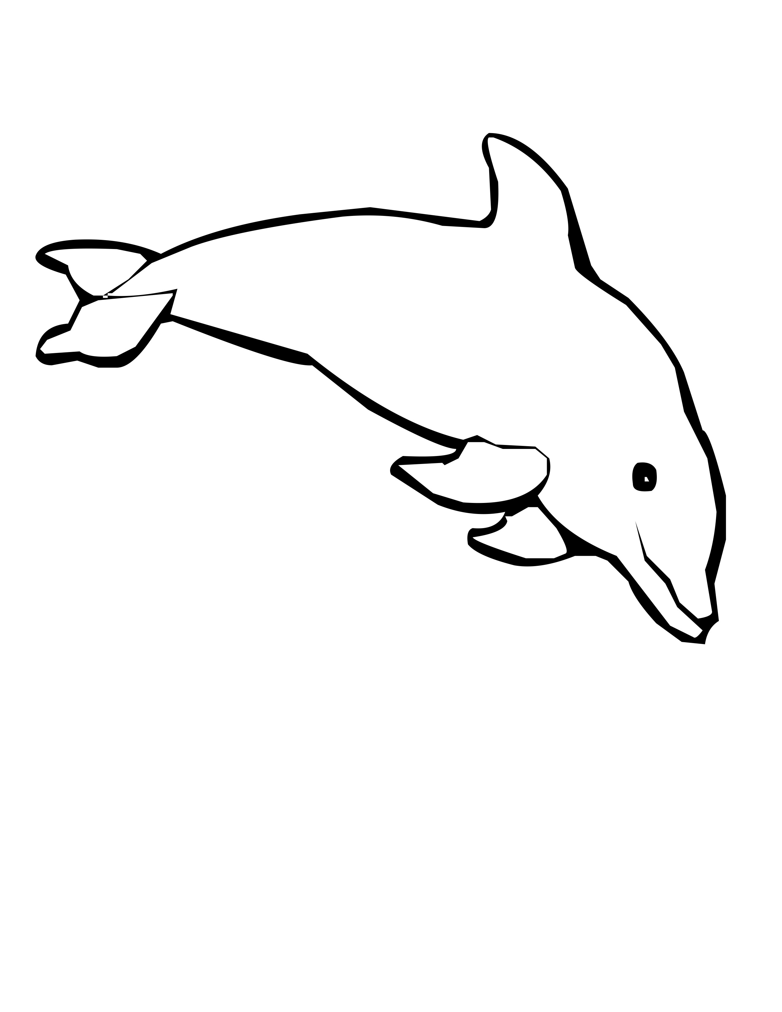 45 Dolphin Coloring Sheet 32