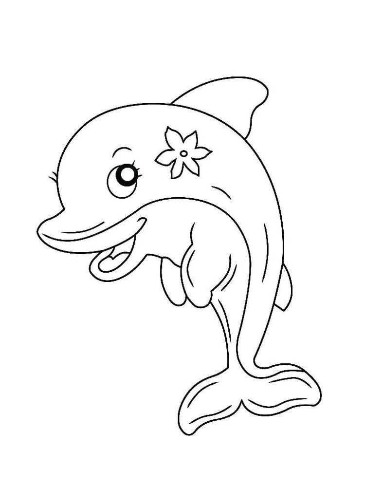 45 Dolphin Coloring Sheet 38