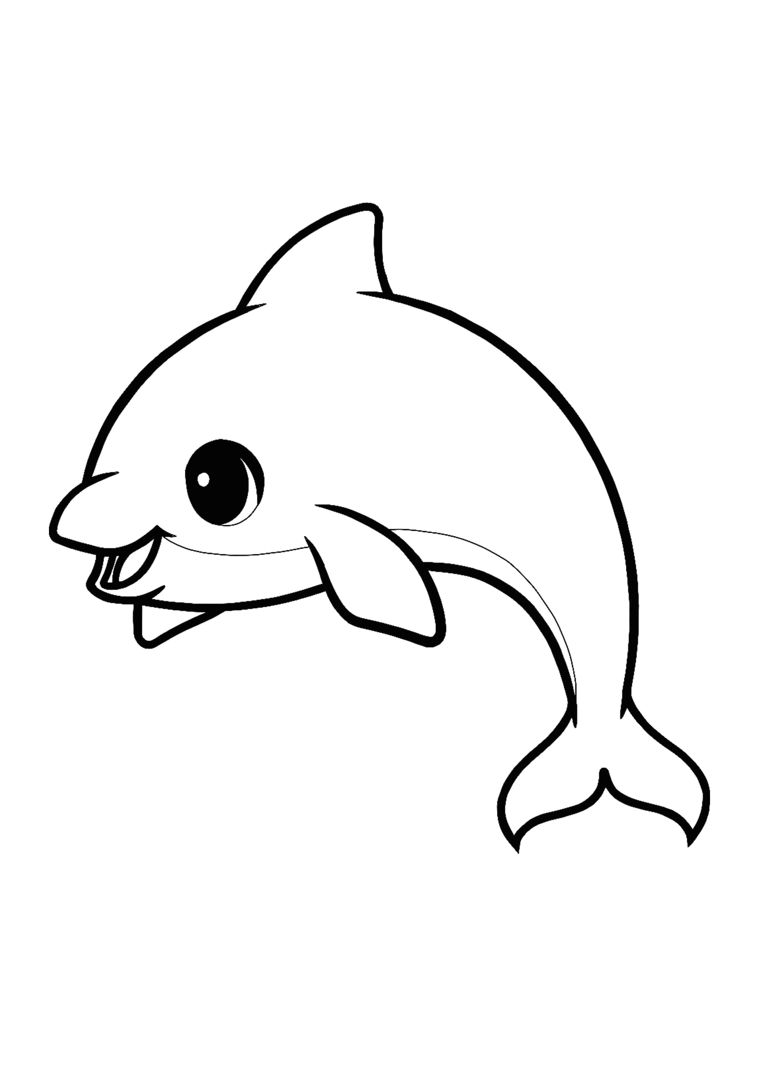 45 Dolphin Coloring Sheet 50