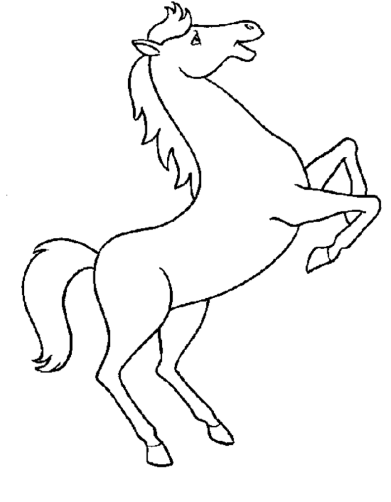 50 Coloring Pages Horse 32