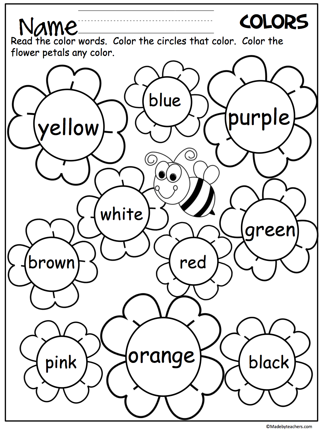 50 Coloring Worksheets For Preschool 3