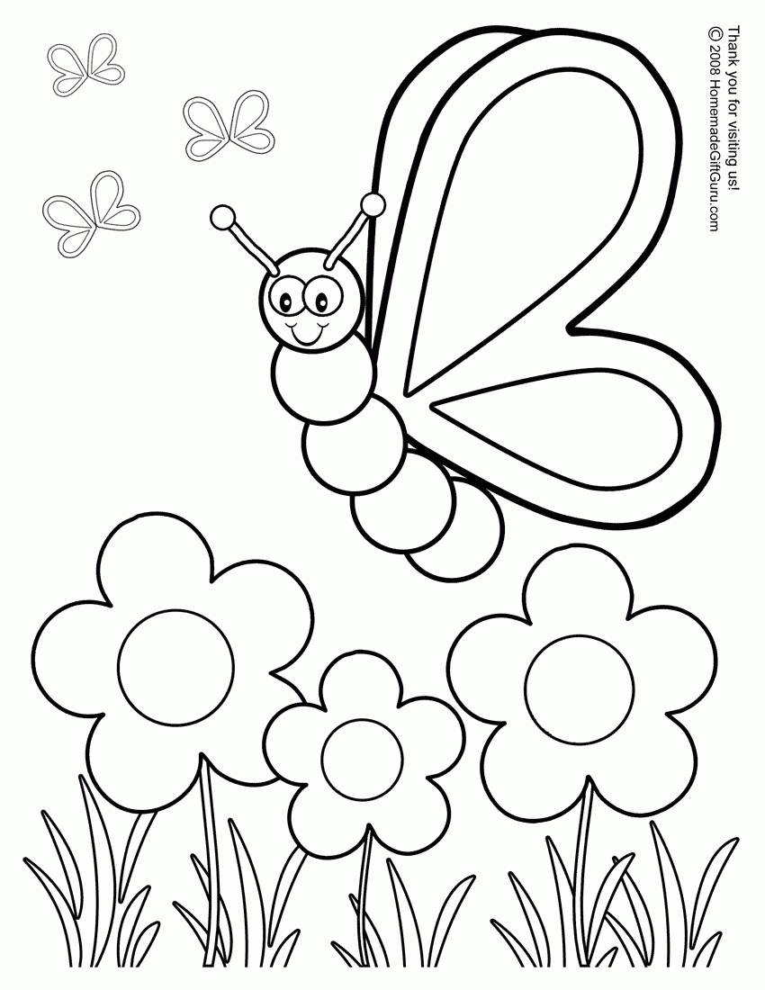 50 Coloring Worksheets For Preschool 5