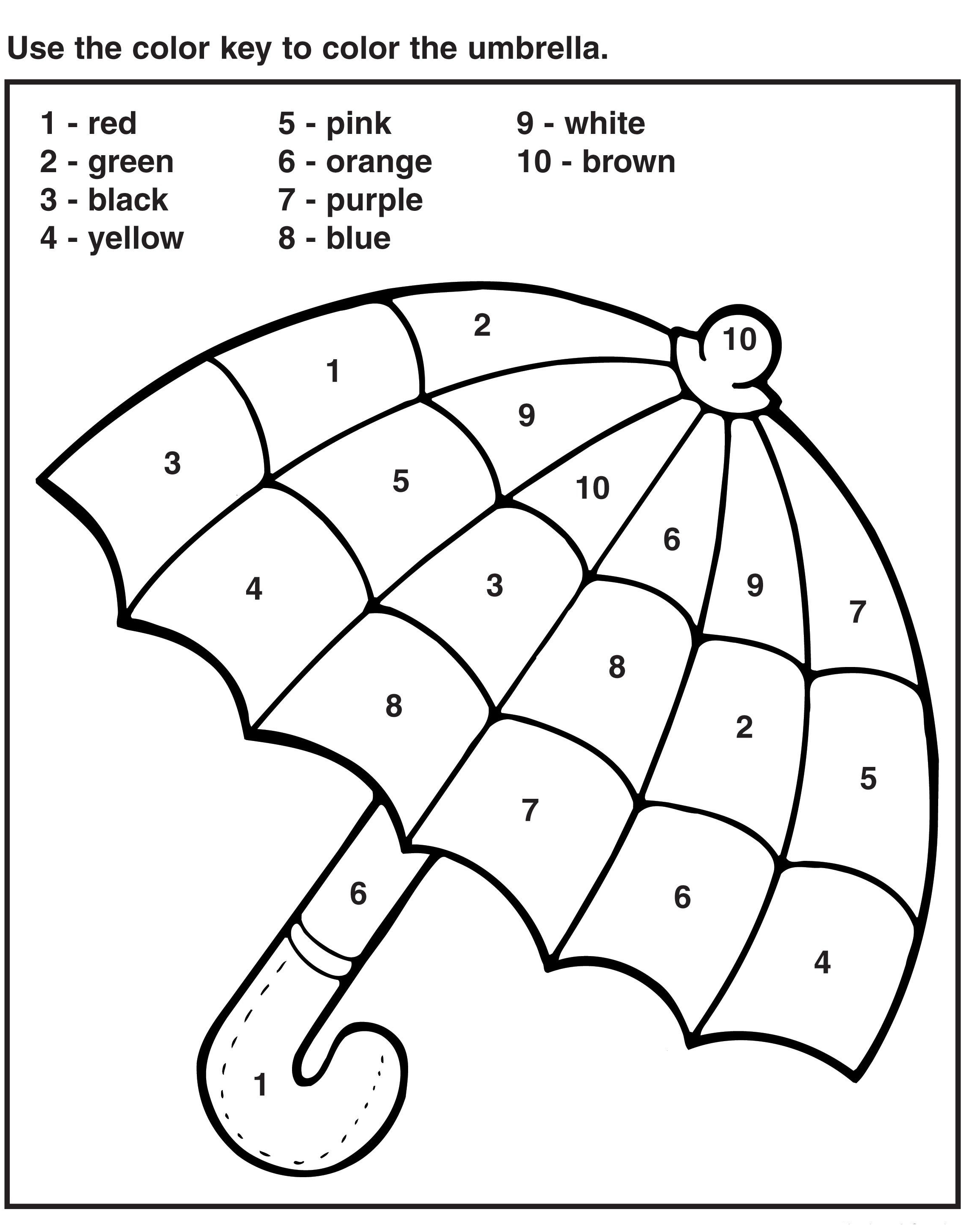 50 Coloring Worksheets For Preschool 54