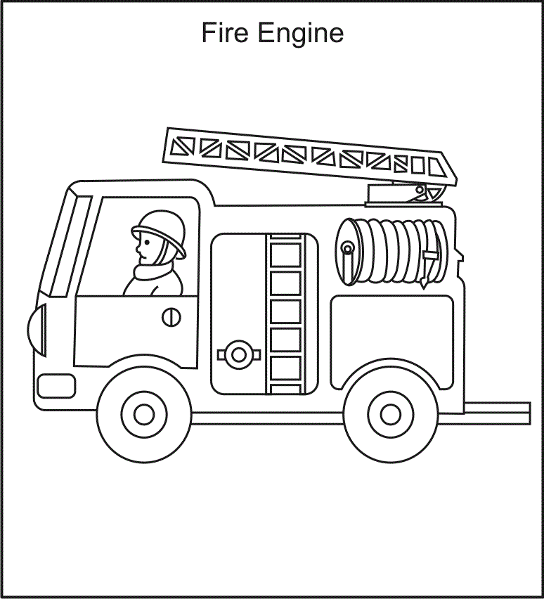 50 Firetruck Coloring Pages 33