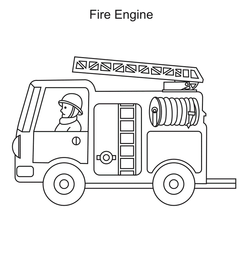 50 Firetruck Coloring Pages 57