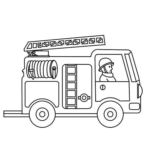 50 Firetruck Coloring Pages 59