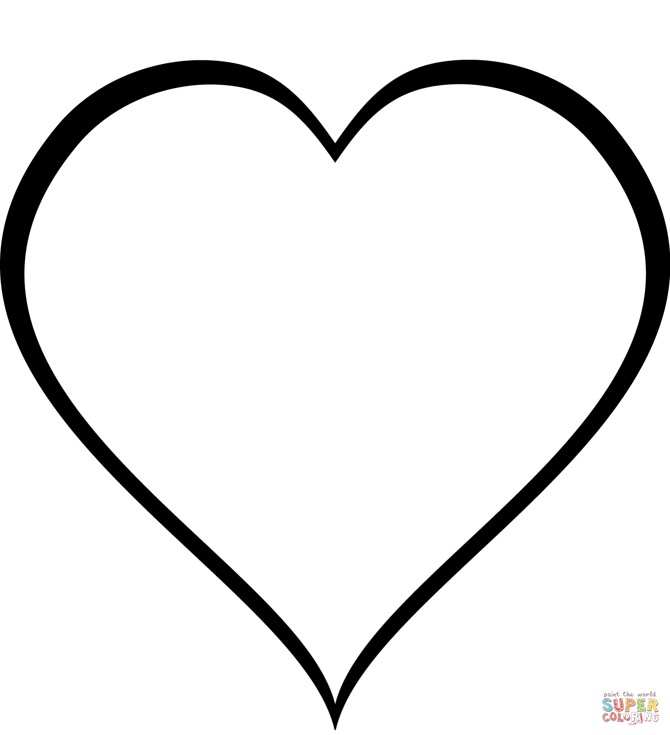 55 Coloring Pages Heart 53