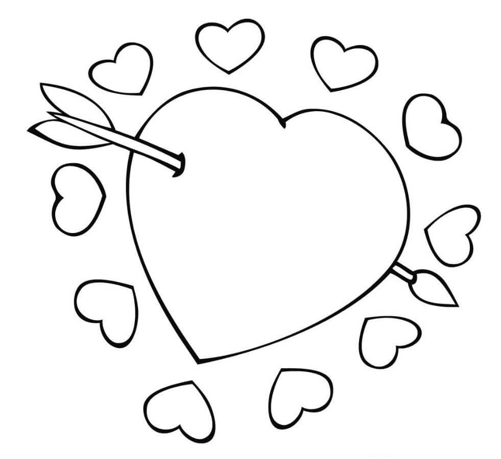 55 Coloring Pages Heart 56